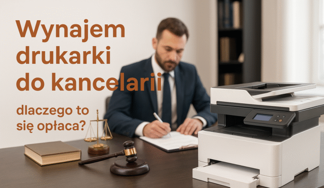 Wynajem drukarki do kancelarii