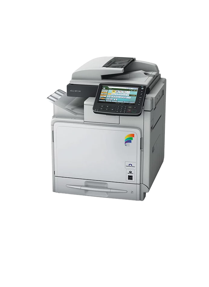 Urządzenie Ricoh MP C400 — przykładowa konfiguracja