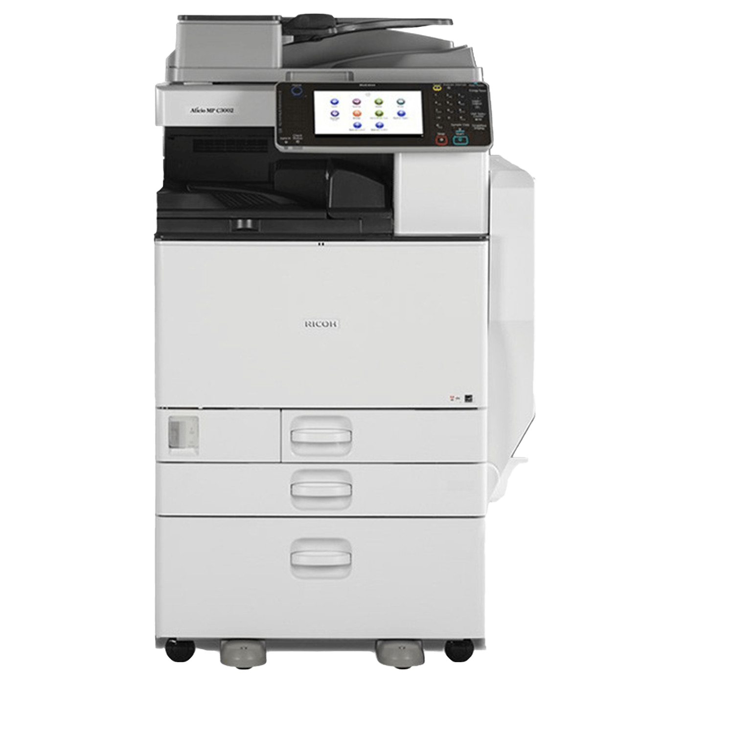 Urządzenie Ricoh MP C3002 — przykładowa konfiguracja