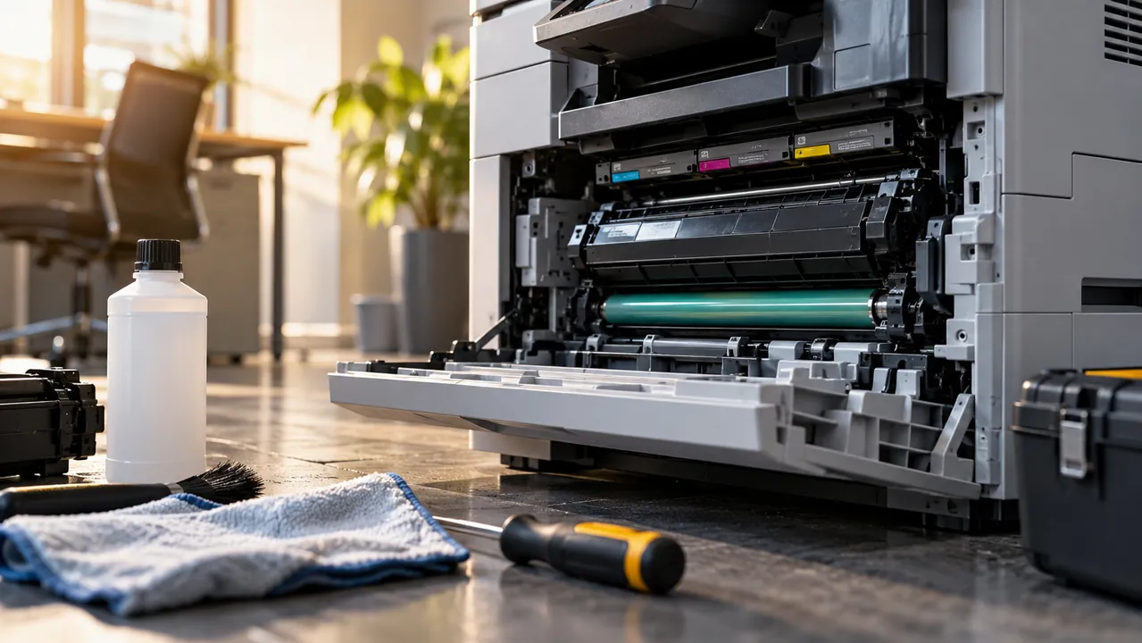 Jak często robić przegląd i konserwację kserokopiarki: Poradnik dla utrzymania sprzętu biurowego w topowej formie!